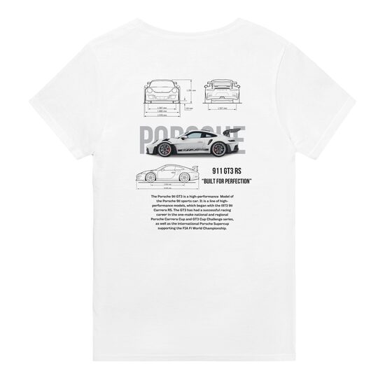 Size M Adult GT3 RS T-shirt (White)